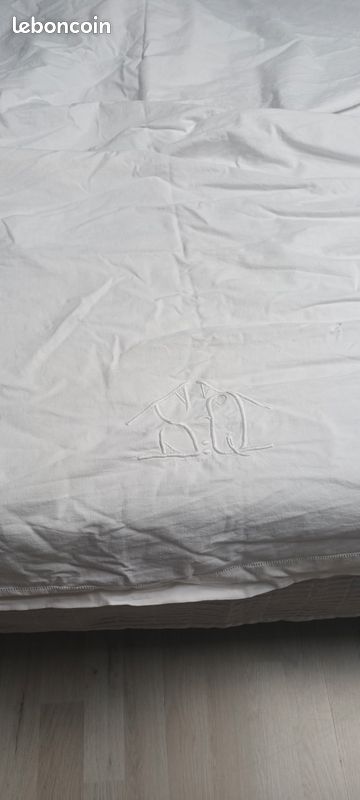 Drap métis monogramme et jour (image 1)