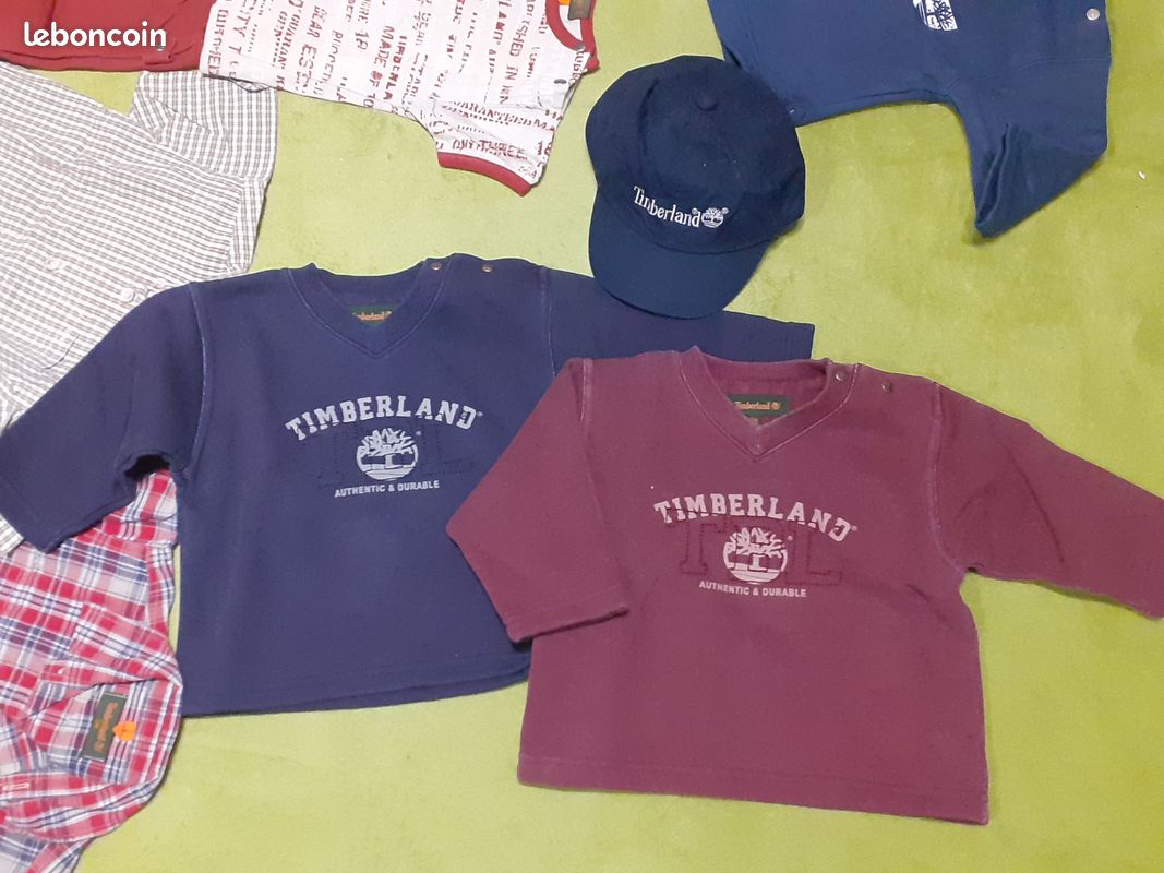 Lot 6 mois tout Timberland comme neuf AF26 (image 4)