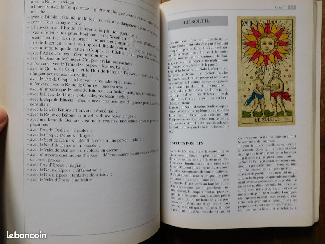 Lot de 9 livres sur les tarots et cartes divinatoires + 3 jeux tarologie ésotérisme divination (image 7)