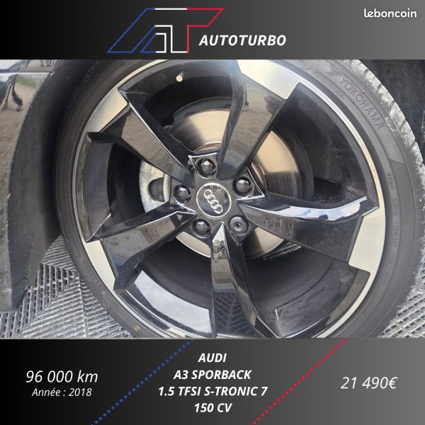 Audi A3 SPORTBACK 1.5 TFSI 150CH S TRONIC 7 (image 23)