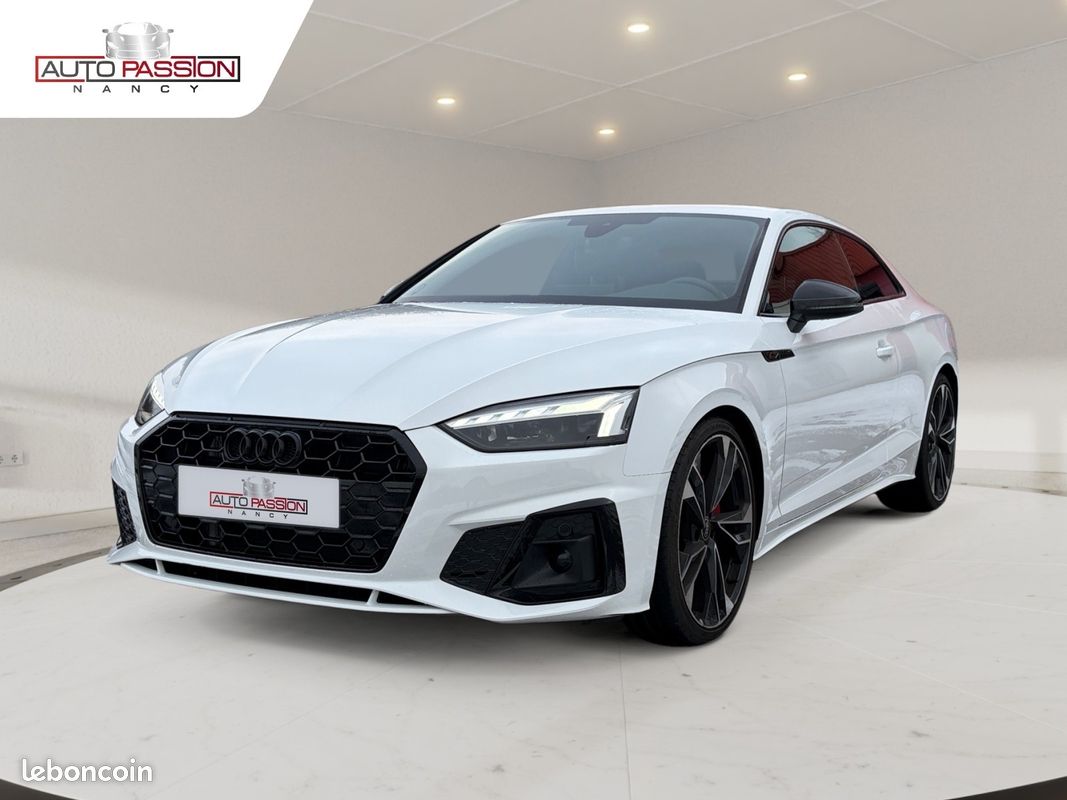Audi A5 II (2) Coupé 40 Tdi 204cv S-Tronic7 S-Line Apple Carplay Drive Select Caméra Régulateur LIVRAISON POSSIBLE (image 1)