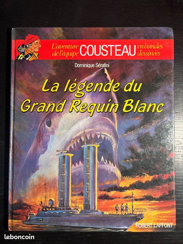 L’aventure de l’équipe Cousteau - La légende du Grand Requin Blanc - Bande dessinée (image 2)