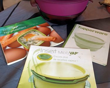 tupperware insert micro vap MICRO VAP TUPPERWARE INSERT CUIT VAPEUR MICRO ONDES NEUF main image 1