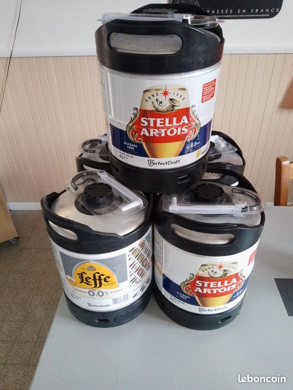 Fût bière Leffe stella Artois 0% (image 1)