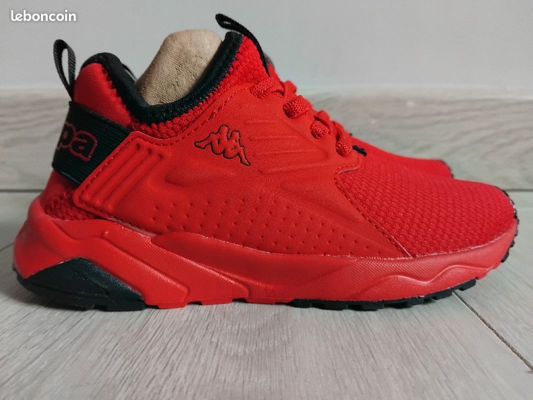 Kappa Sneakers Chaussure Kappa Rouge Sneakers San Puerto Rouge
