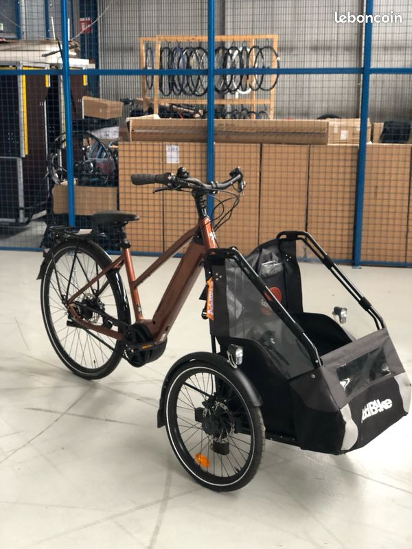 Add Bike Velo Porte Chien Remorque Avant Vélo Pour Transport De