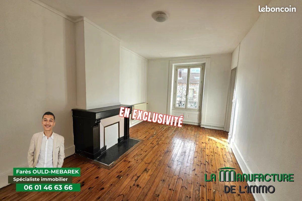 Appartement 3 pièces 65 m² · à Saint-Étienne · 65 m² · 72 500 €