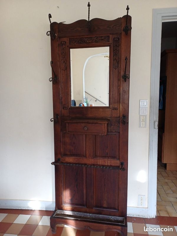 Meuble vintage vestiaire (image 1)