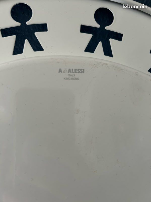 Alessi - Paper napkin holder - Girotondo / King-Kong Crème - Boutique Crème
