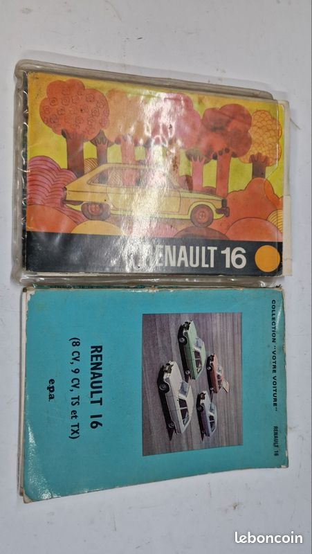 Manuel et doc Renault 16 (image 2)