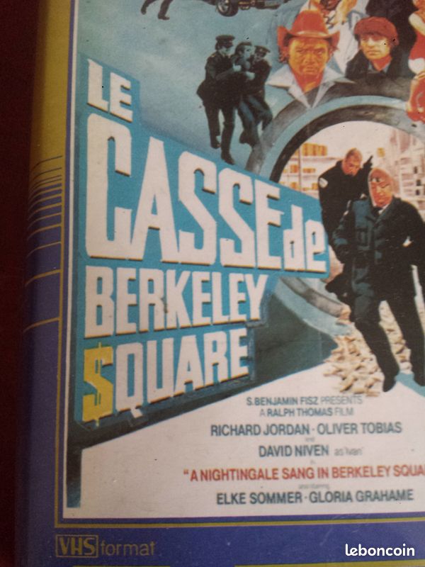 K7 Video - Le casse de Berkeley Square (1979) comédie action (image 2)