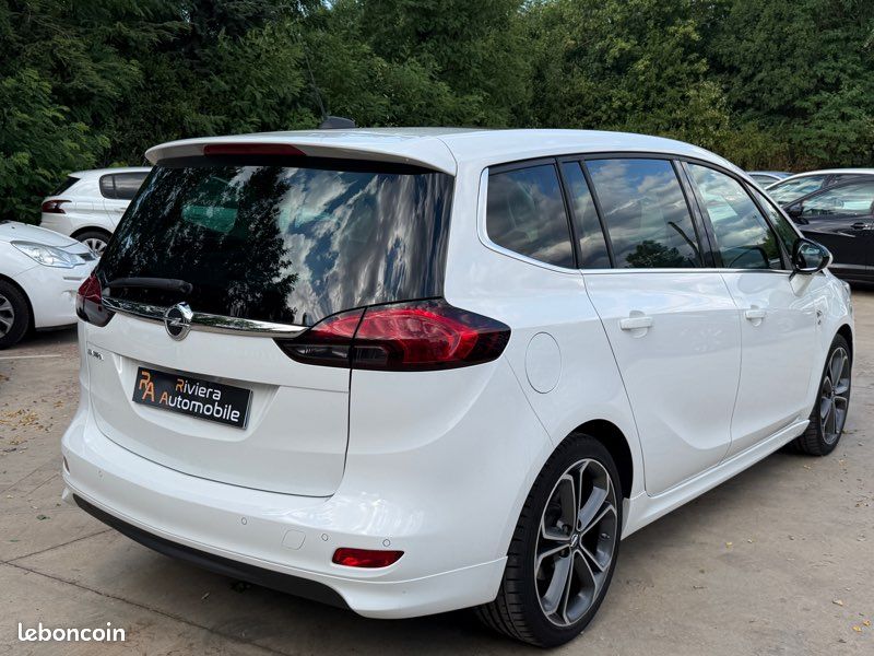 Opel Zafira Tourer Phase 2 OPC Line 1.6 CDTI 136Cv Led/Camera/Bluetooth 2018 45.000km Carnet d’entretien complet Opel (image 4)