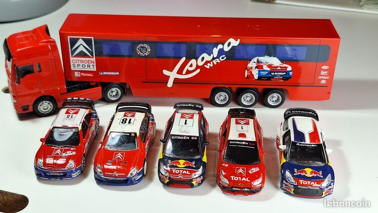 Camion Miniature Majorette - Citroën Xsara WRC - Modèle De Collection Occasion