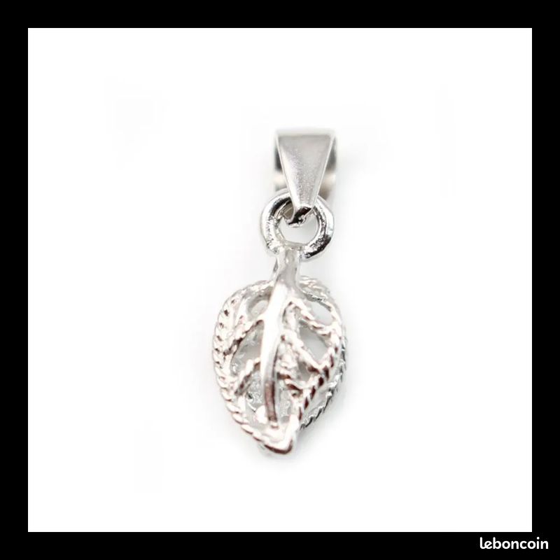 Bijou Pendentif Forme Goutte , Agate Botswana 80 carats / 16 Gr - 39 mm x 29 mm - Pierres naturelles (image 7)