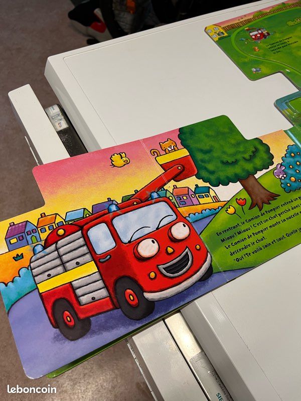 La camion de pompier livre (image 3)