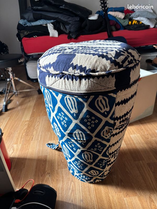 Jeu de 3 tambours TUMBAS AFRICAINES (image 1)