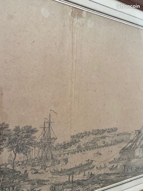 Port de Bayonne reproduction de Joseph Vernet (image 2)