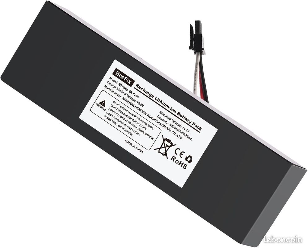 STYTJ02YM batería Original 14,8 V 6800mAh para Xiaomi Mop Pro Robot aspirador batería de