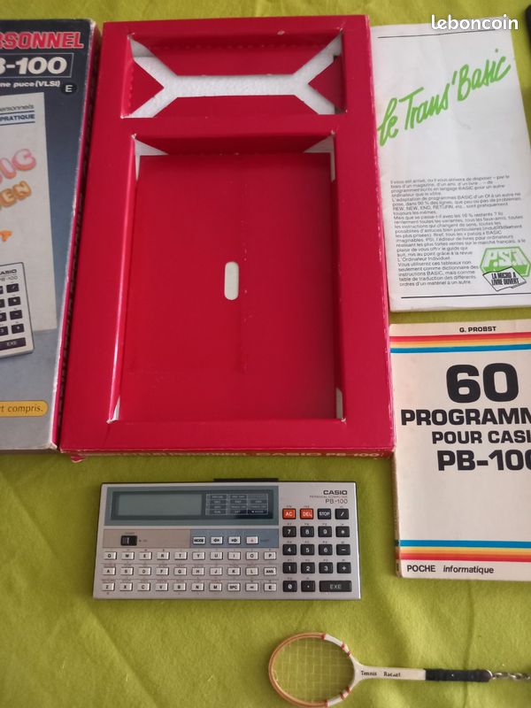 Ordinateur personnel casio PB-100 en boite (calculatrice) vintage 1984 (image 10)
