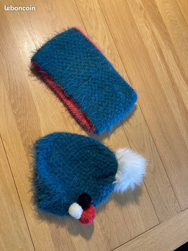 Bonnet et tour de cou « chipie » (image 1)