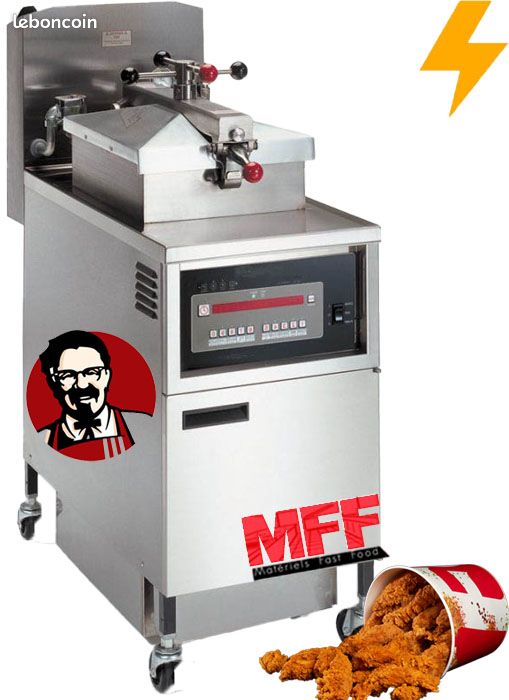 Friteuse pression Pressure fryer Pack Ultime démarrage KFC FAST FOOD (image 2)
