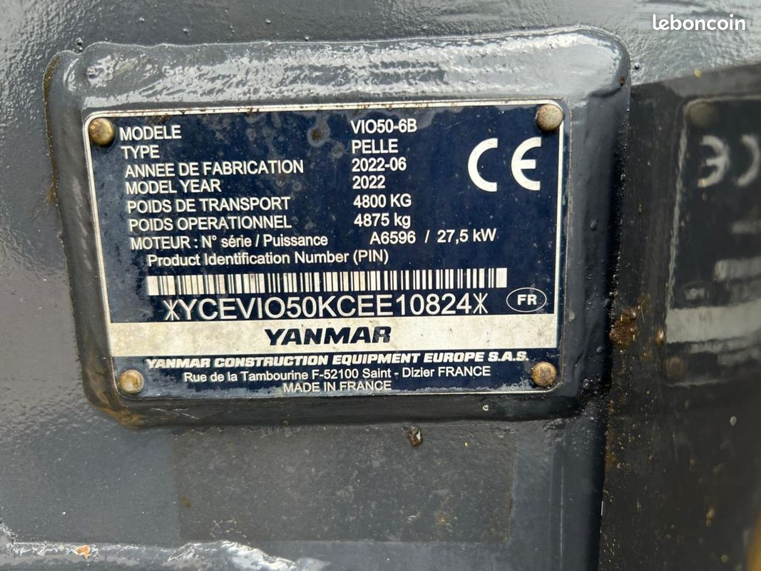 Yanmar VIO50 (image 6)