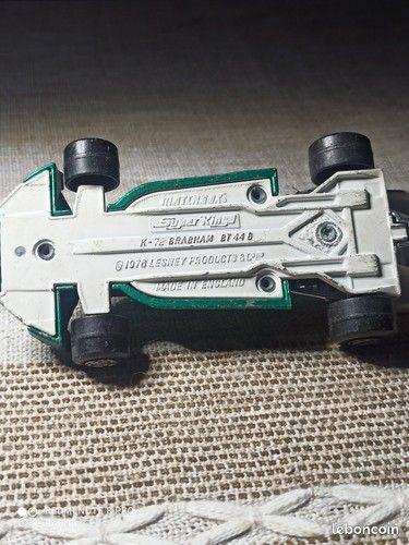 Jouet Ancien Matchbox Superkings Brabham BT44B F1 1976 - Modèle K-72 à Collectionner