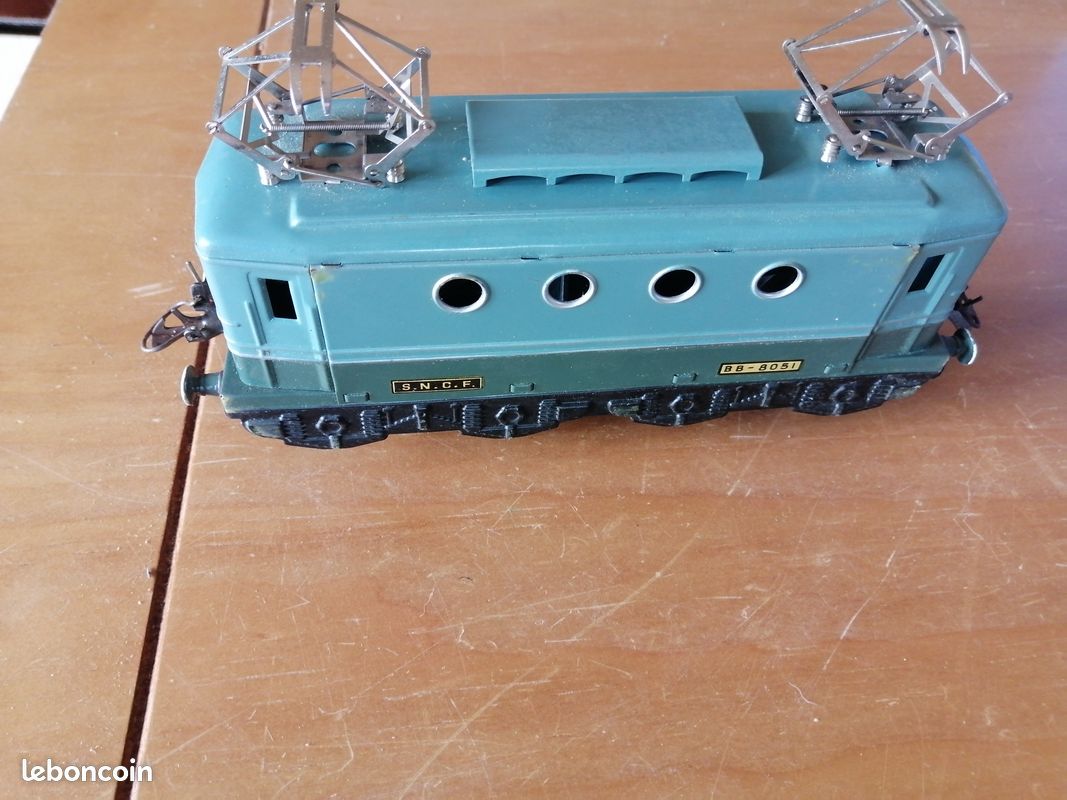 AS752 HORNBY MECCANO O COFFRET TRAIN MECANIQUE LOCOMOTIVE