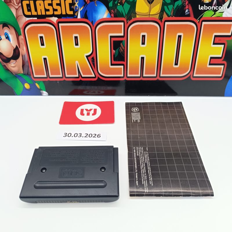 Jeu Aladdin Sega Mega Drive Megadrive complet Cib Pal