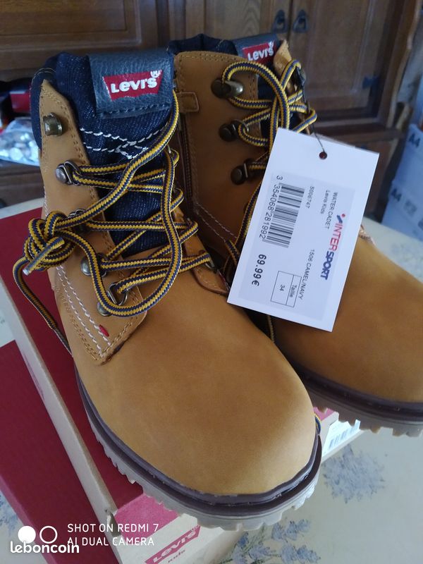 Boots Chaussure Levis Intersport Boots Homme MAX LEVIS
