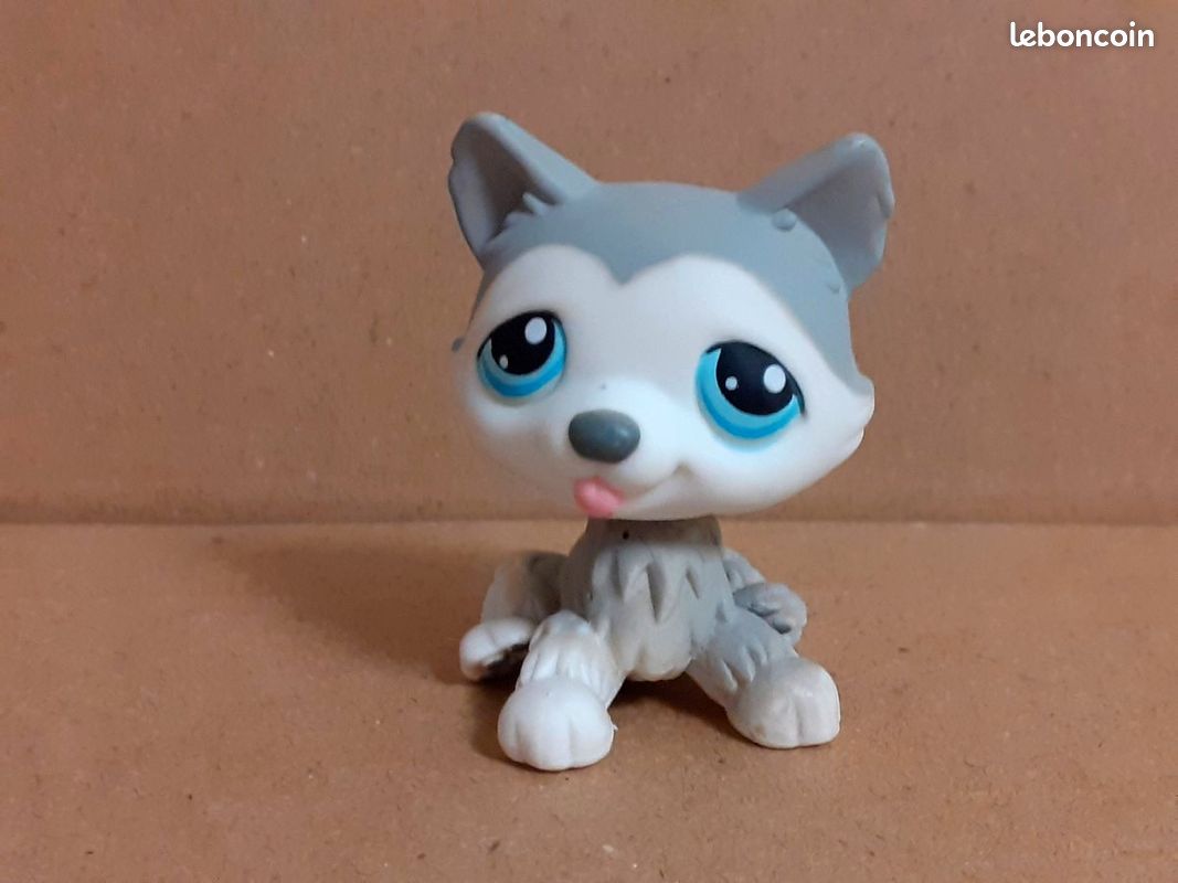 Figurine Petshop Husky 1617 Hasbro - Occasion