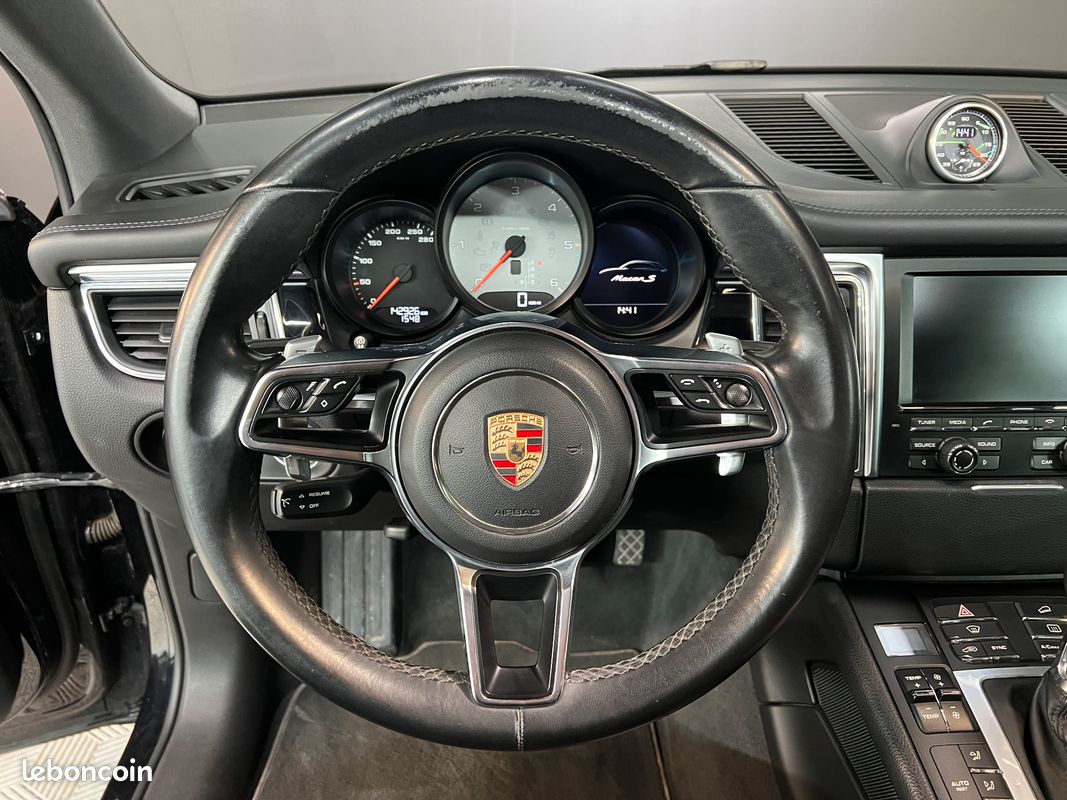 PORSCHE MACAN S DIESEL 3.0 V6 258ch | Apple Carplay | Toit ouvrant | 489 euros/mois (image 10)