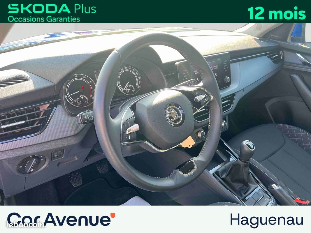 SKODA Kamiq 1.0 TSI Evo 110 Ambition / Smartlink / Aide au Stationnement / Feux LED / Clim Auto (image 15)