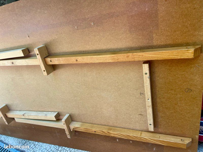 Grande table pieds chêne 2m / 3m x 1m (image 10)