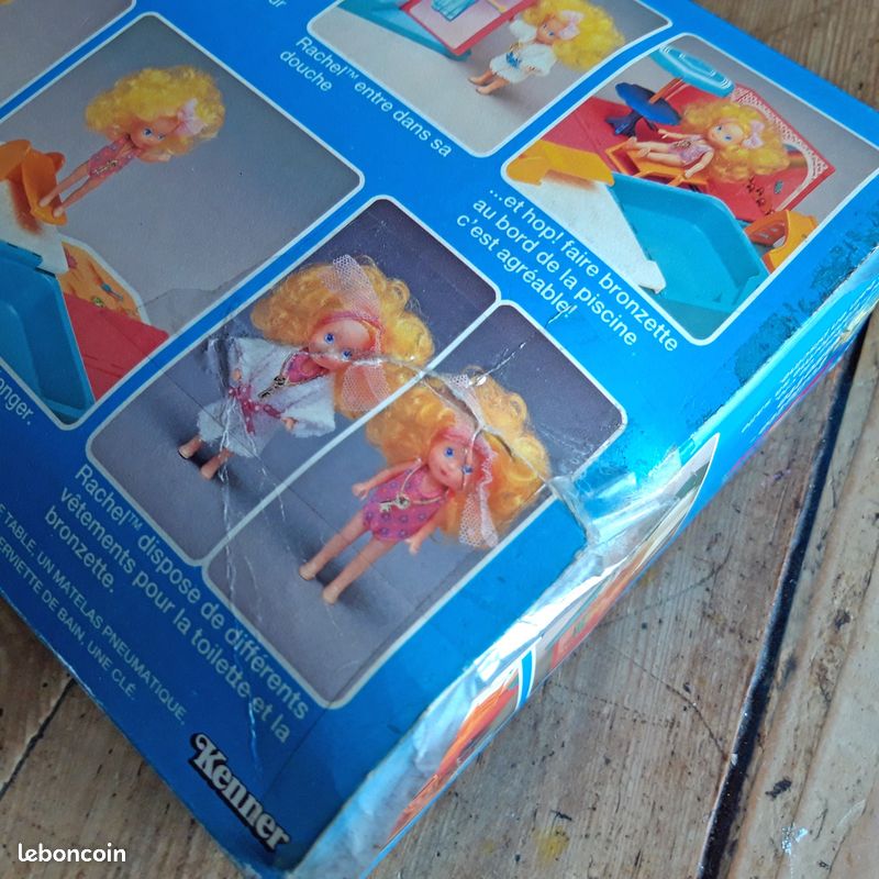 Boîte Vintage Kenner - Les Alibabettes 'Le Lit Récré' - Jeu Complet - Occasion