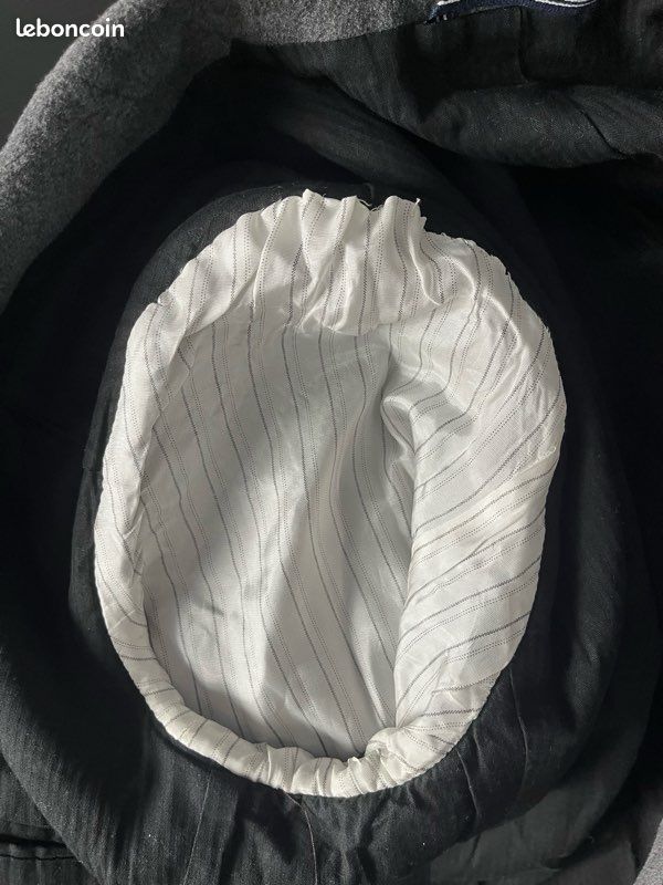 Manteau / Pardessus Homme Emile Lafaurie - Gris Chiné - Taille M/50 (image 7)