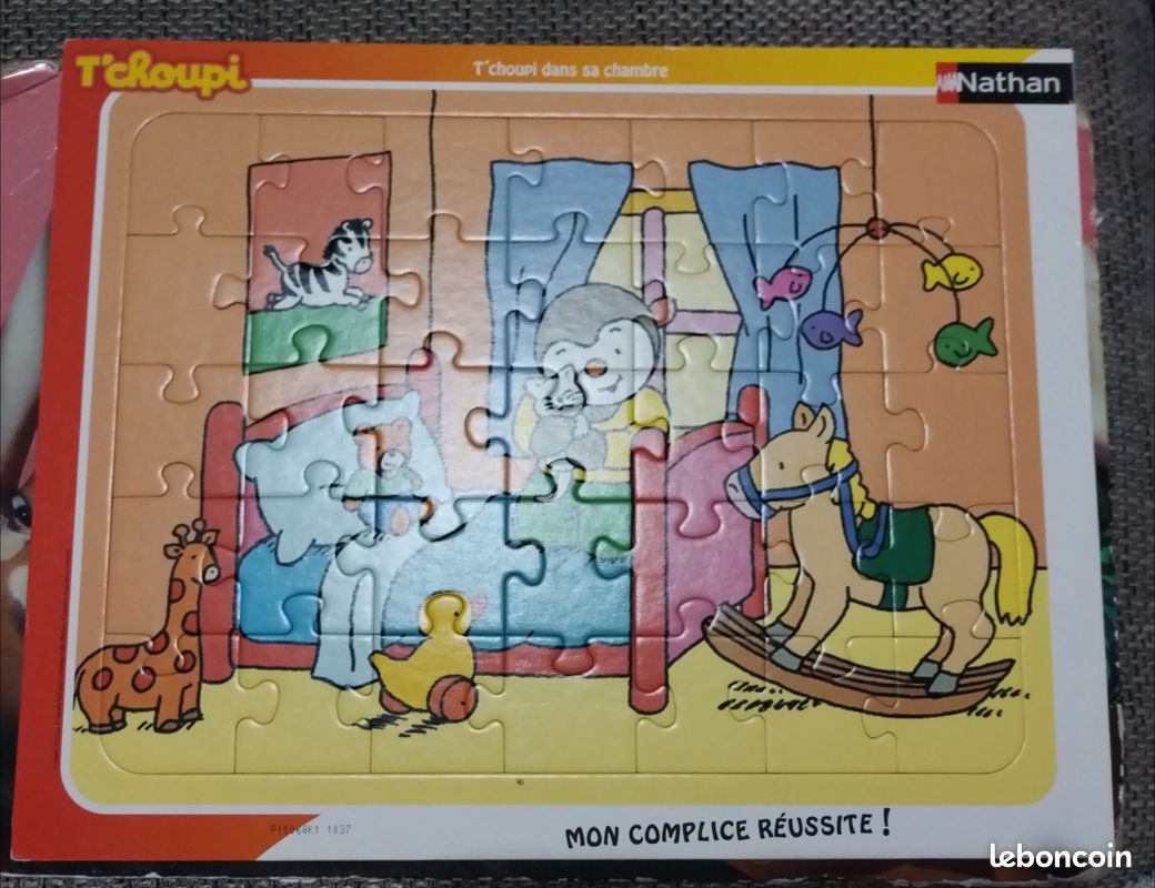 Puzzle T'choupi 35 pièces à partir 3 ans (image 1)