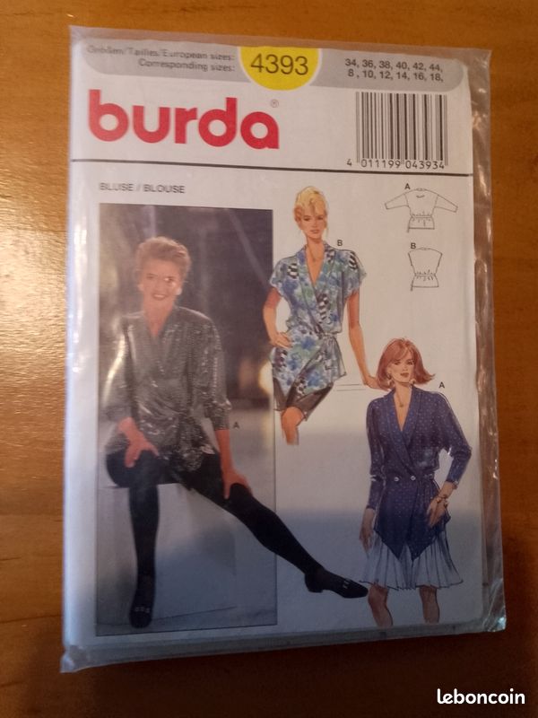 Patron couture burda Chemisier (image 1)
