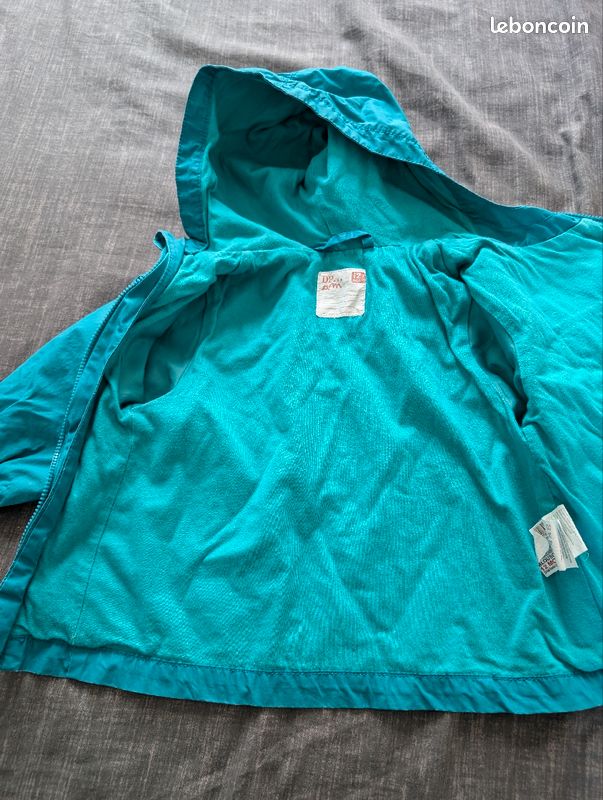 Blouson imperméable 12 mois (image 4)