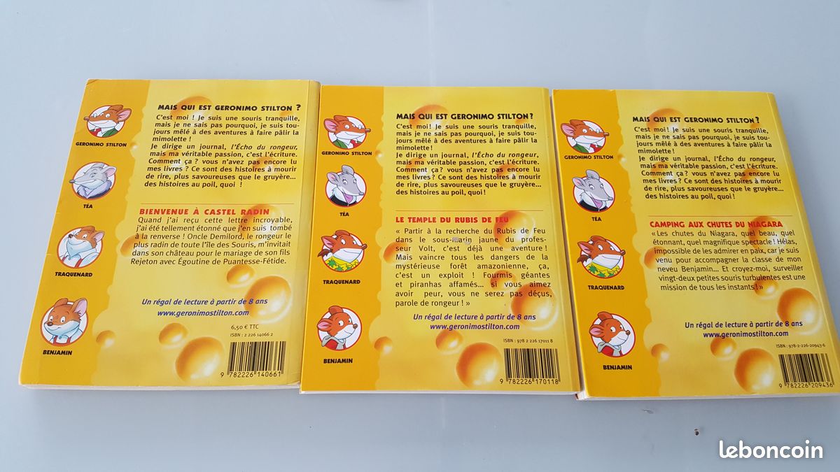 Lot geronimo stilton "eline" (image 2)