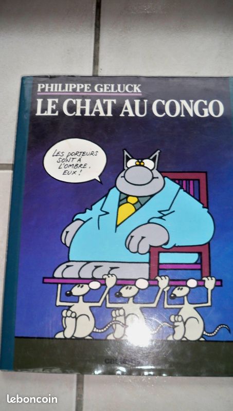 Le chat du congo philippe geluck 1993 (image 1)