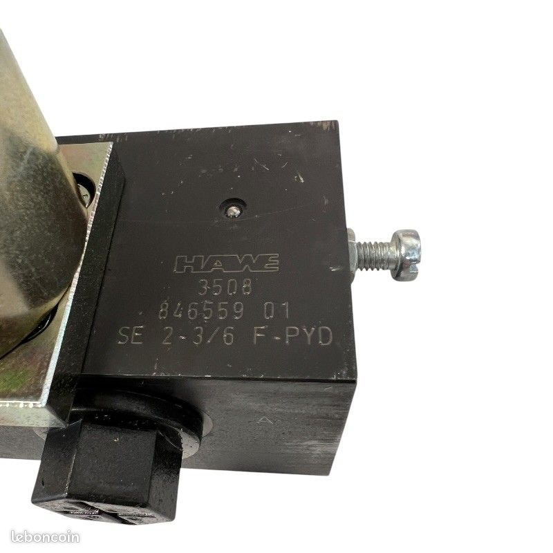HAWE SE 2-3/6 F-PYD Valve de régulation de débit à commande directe (image 2)
