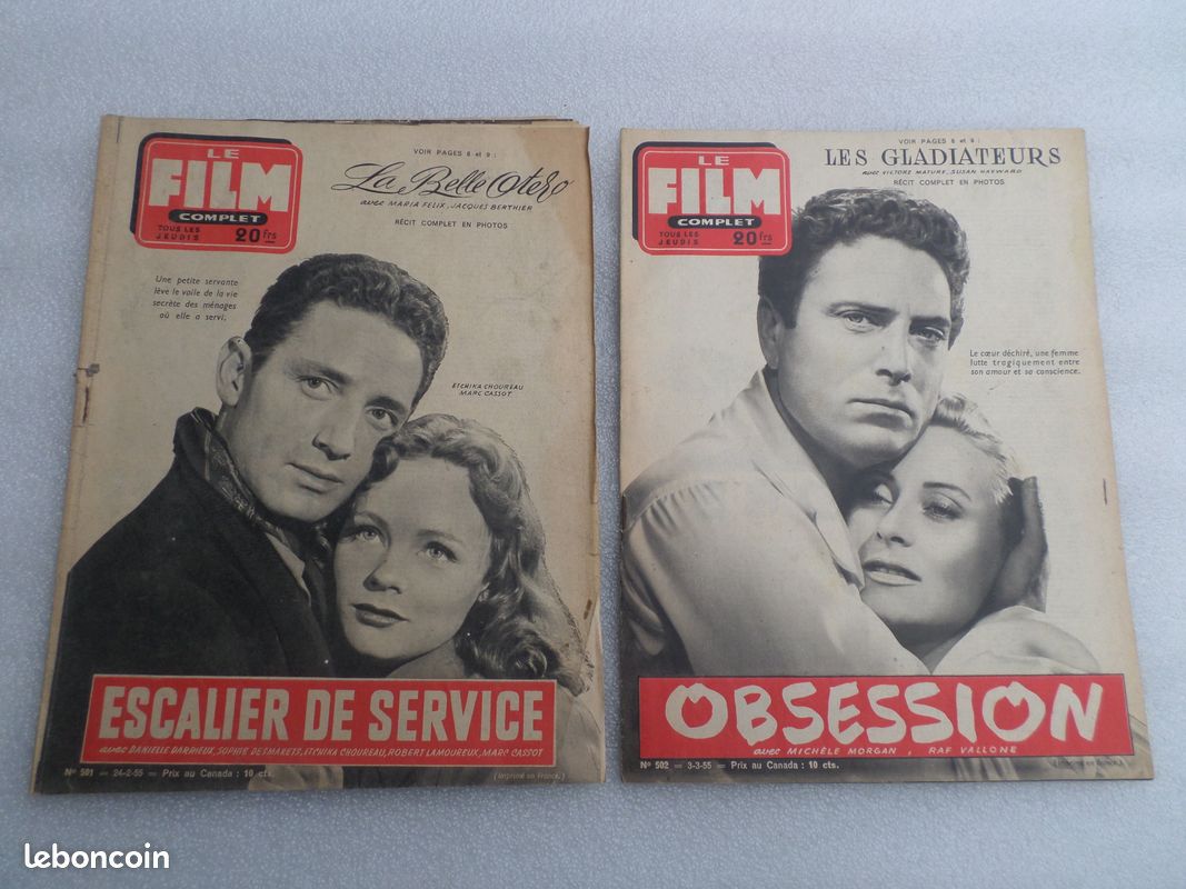 Cinéma : lot revues anciennes "Le Fim complet" (image 10)