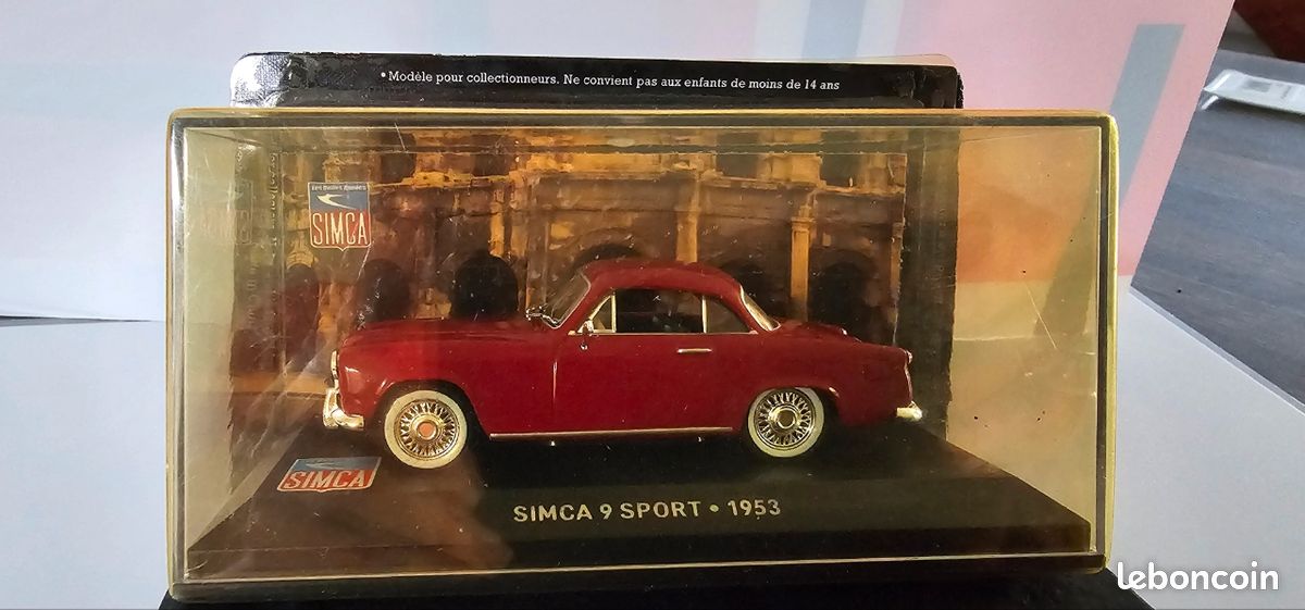 Miniature SIMCA 9 SPORT 1953 -1/43 (image 1)