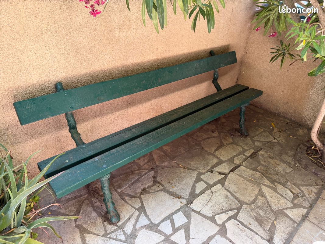 Banc en Fonte ancien (image 2)