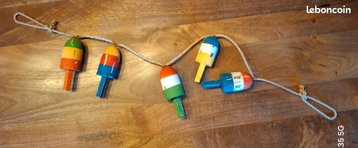 Corde de 5 bouées (image 1)