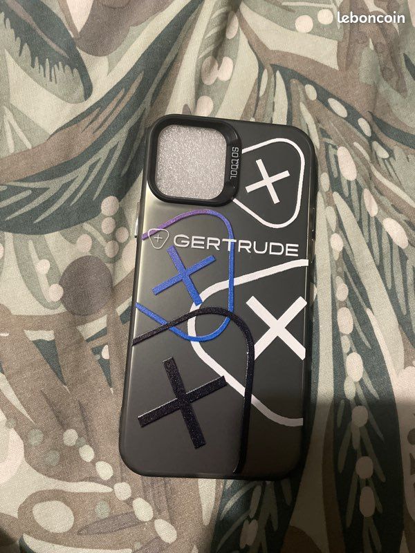 à la mode gertrude coque téléphone cas iphone xs/xr 7/8/11