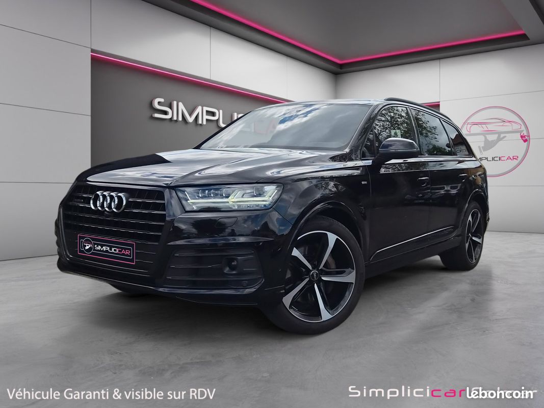 AUDI Q7 3.0 V6 TDI 272 Quattro 7pl Matrix Led 4 Roues Directrices ACC Garantie 12 Mois (image 8)
