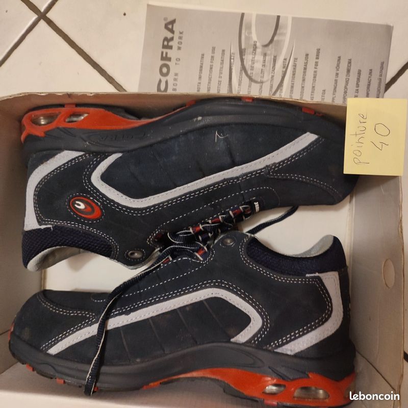 Chaussures de sécurité pointure 40 (image 2)