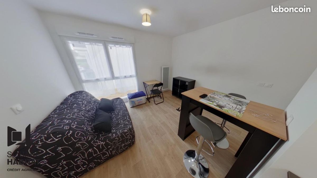 Appartement 1 pièce 23 m² · à Joué-lès-Tours · 23 m² · 550 €